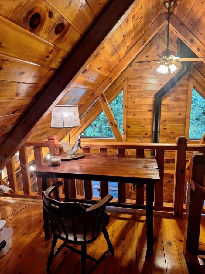 Neshannock Creekside Log Cabin Volant Exterior foto
